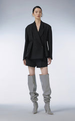 Blazer / JNBY Wool Blazer in Pleated-detail£¨Spring 24£©