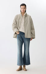 Coat / JNBY Oversized Drawstring Cotton Jacket