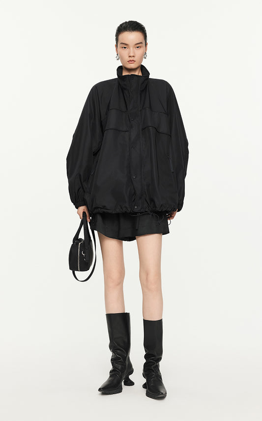 Jacket/JNBY Drawstring Aluminum Wire Oversize Jacket