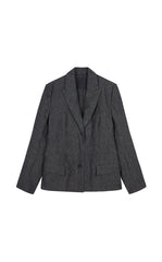 Blazer / JNBY Eco-Friendly Single-Button Linen Blazer