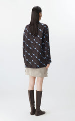 Blazer / JNBY Floral Loose Single-Breasted Blazer