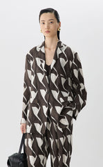 Blazer / JNBY Floral Loose Single-Breasted Blazer