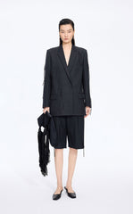 Blazer / JNBY Fringe-Trim Relaxed H-Line Blazer