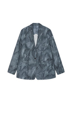 Blazer / JNBY Herringbone Wrinkle Print Blazer