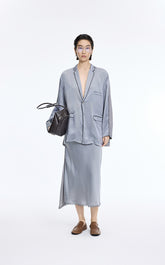 Blazer / JNBY Relaxed Polka Jacquard Cupro Blazer