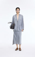 Blazer / JNBY Relaxed Polka Jacquard Cupro Blazer