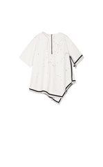 Blouse / JNBY Cotton Pearl Print Relaxed Top