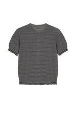 Cardigan / JNBY Open-Knit Cotton Cropped Cardigan