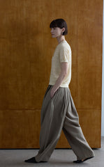 Cardigan / JNBY Open-Knit Cotton Cropped Cardigan