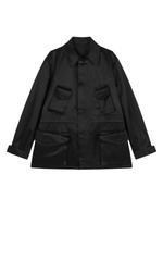Coat / JNBY Loose Drawstring Cotton Jacket