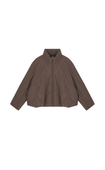 Coat / JNBY Oversized A-Line Quilted Down Jacket