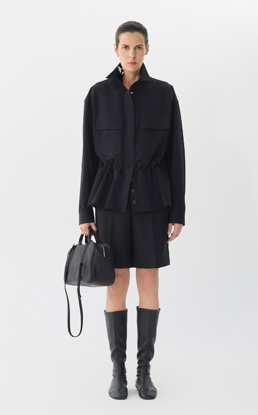 Coat / JNBY Oversized Cotton Jacket