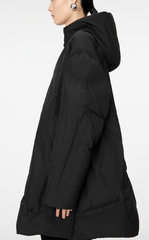 Coat / JNBY Oversized Quilted A-Line Hooded Down Coat