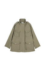 Coat / JNBY Oversized Shapeable Bone-Fish Hybrid Jacket