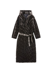 Coat / JNBY Oversized Silk-blend Long Puffer