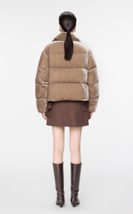 Coat / JNBY Silk-blend Puffer Jacket