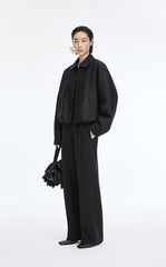 Coat / JNBY T-Shape Drawstring Short Padded Jacket