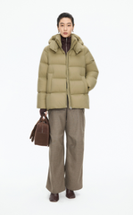 Down Coat / JNBY A-Line Detachable Hooded Down Coat
