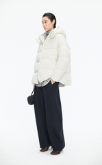 Down Coat / JNBY A-Line Detachable Hooded Down Coat
