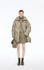 Down Coat / JNBY H-Line Lightweight Long Down Coat