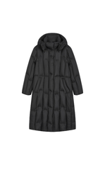 Down Coat / JNBY Long Streamlined Hooded Goose Down Coat