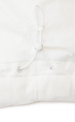 قماش بري / JNBY شكل O بدون قماشة بافل قصير