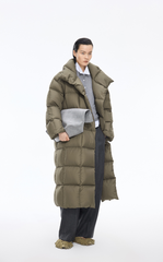 Down Coat / JNBY Oversized H-line Long Down Coat