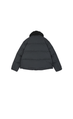 Down Coat / JNBY Shearling Collar A-Line Mid-Length Down Coat