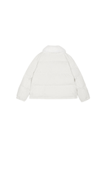 Down Coat / JNBY Shearling Collar A-Line Mid-Length Down Coat