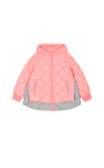 Down Coat / jnby by JNBY Colorblock Patchwork Hooded Down Coat