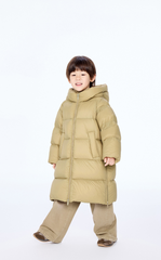 Down Coat / jnby by JNBY Drawstring A-Line Long Down Coat