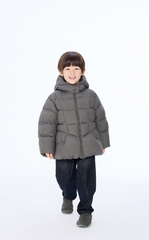 Down Coat / jnby by JNBY Loose Deconstructed Mid-Length Down Coat