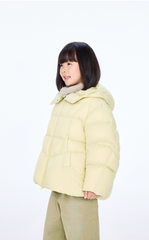 Down Coat / jnby by JNBY Loose Deconstructed Mid-Length Down Coat