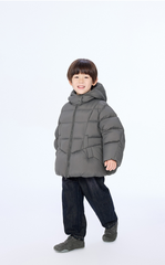 Down Coat / jnby by JNBY Loose Deconstructed Mid-Length Down Coat