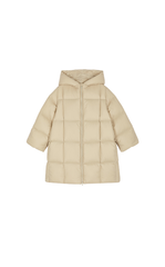 Down Coat / jnby by JNBY Loose Mid-Length Hooded Down Coat