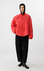 Down coat / JNBY Chinese Knot Oversized Quilted Down Jacket