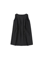 Dress / JNBY A-Line Cutout Wool Silk Dress