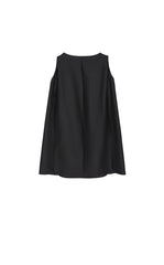 Dress / JNBY A-Line Cutout Wool Silk Dress