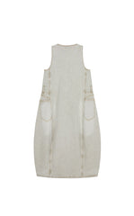 Dress / JNBY Colorful Denim Sleeveless Dress