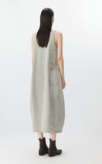 Dress / JNBY Colorful Denim Sleeveless Dress