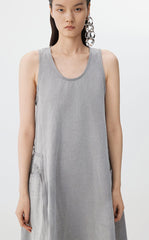 Dress / JNBY Colorful Denim Sleeveless Dress