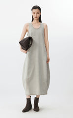 Dress / JNBY Colorful Denim Sleeveless Dress