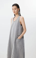 Dress / JNBY Colorful Denim Sleeveless Dress