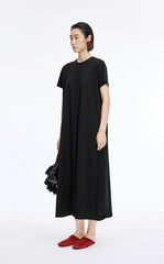 Dress / JNBY Cotton A-Line Short Sleeve Dress
