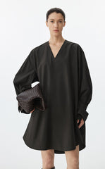 Dress / JNBY Cotton Long Sleeve Shirt Dress