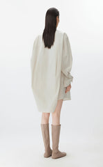 Dress / JNBY Cotton Long Sleeve Shirt Dress