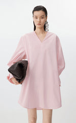 Dress / JNBY Cotton Long Sleeve Shirt Dress