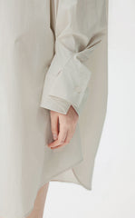 Dress / JNBY Cotton Long Sleeve Shirt Dress