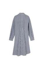 Dress / JNBY Cotton Twill Oversized Long-sleeve Dress
