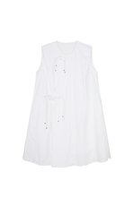 Dress / JNBY Floral Embroidered Cotton Sleeveless Dress